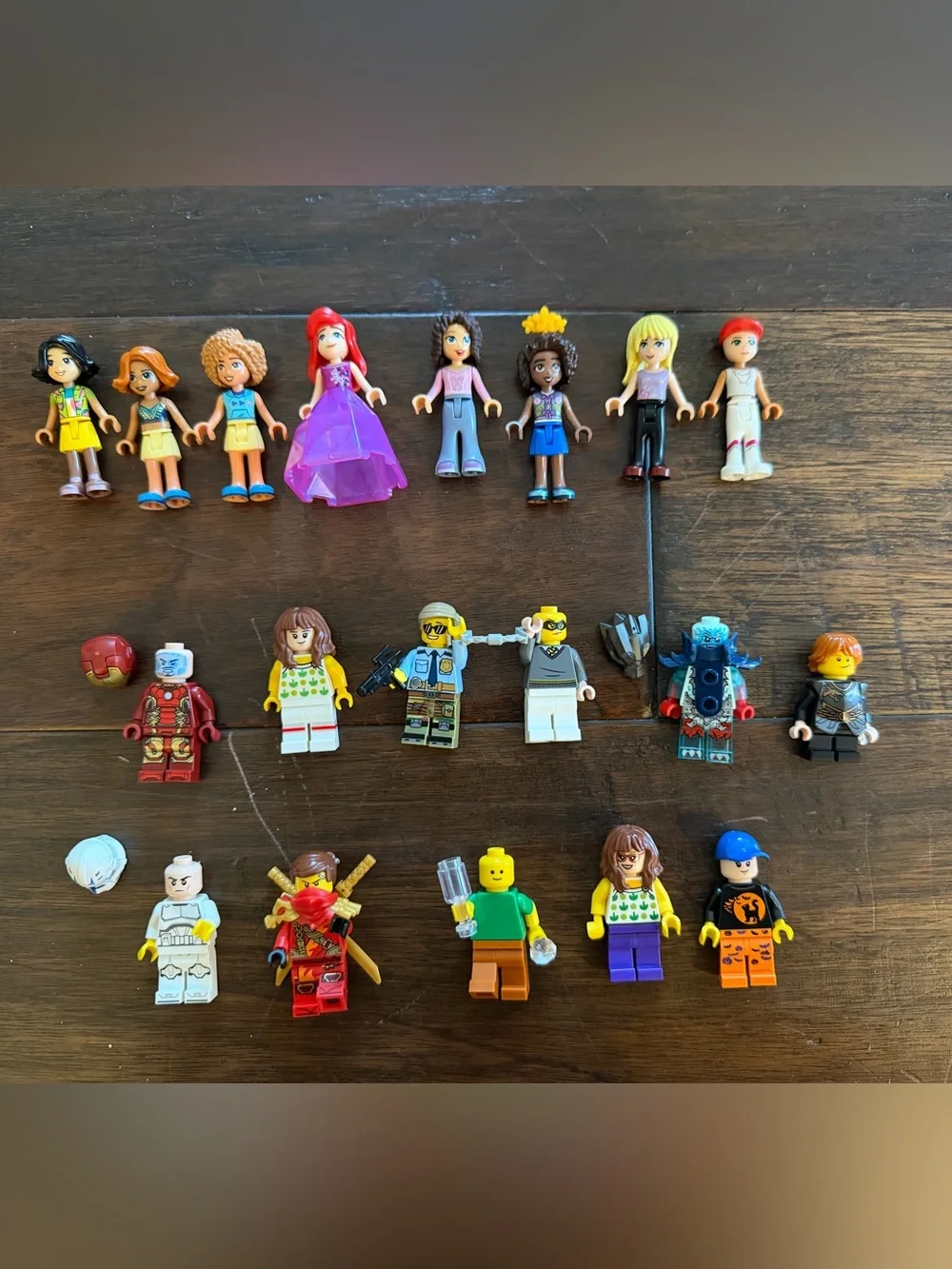 LEGO Mixed Minifigure and Friends Mini-Doll Toy Set
